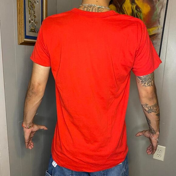 True Vintage 1980s Champion Double Sided Homewood Flossmoor HS Shirt Size Large - Picture 2 of 4